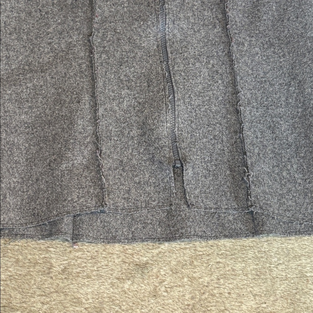 Wulla Grey Wool Vest M - Picture 3 of 7